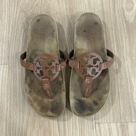 Tory Burch Miller Cork Cloud Sandals - Picture 2 of 4